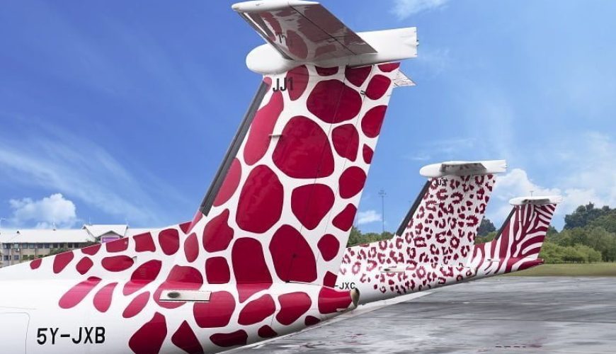 Jambojet Morning Mombasa-Nairobi flight