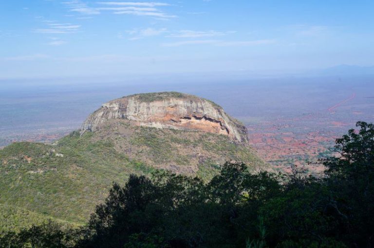 hiking at mt kasigau