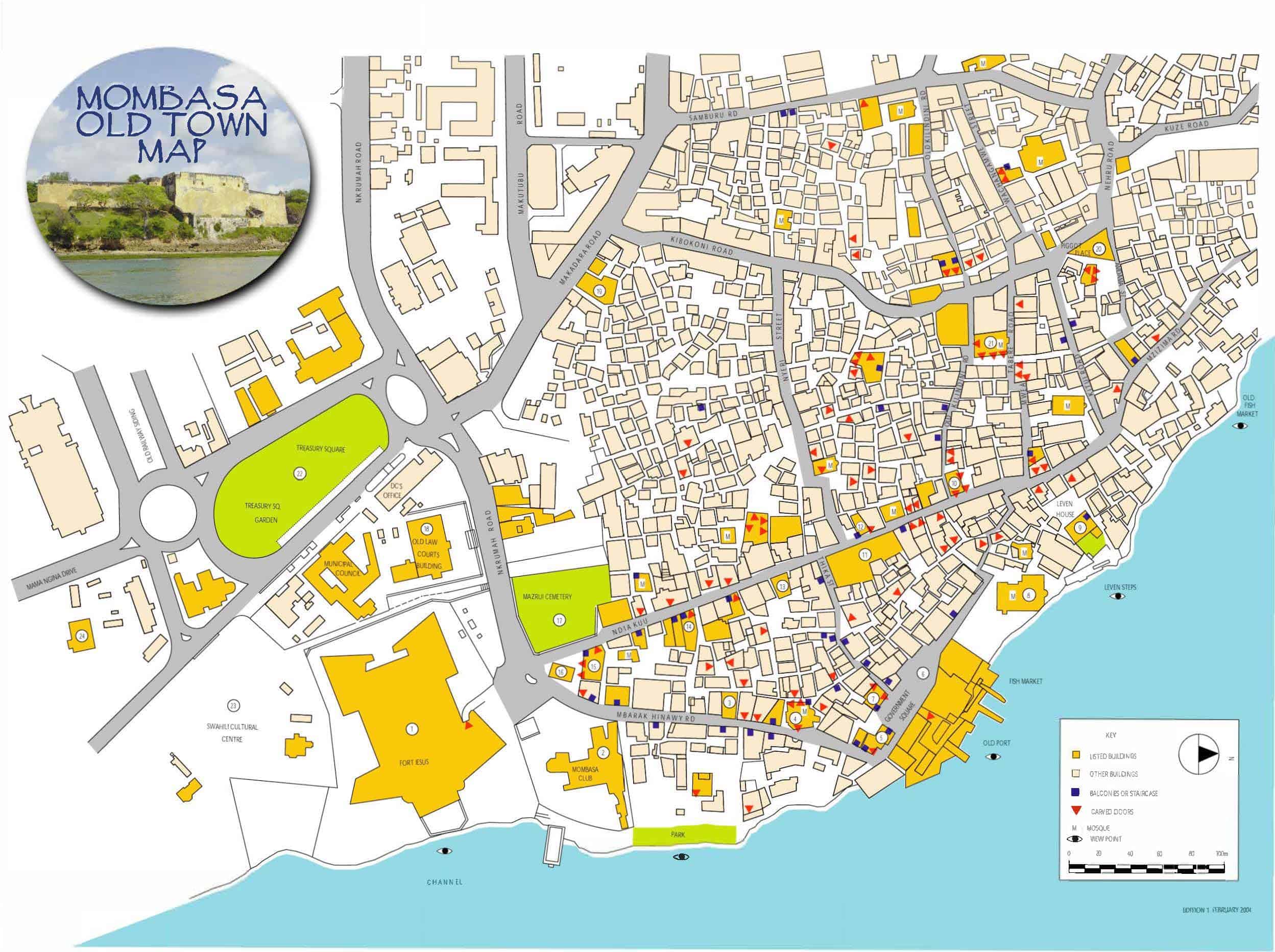 The Old Town and Fort Jesus