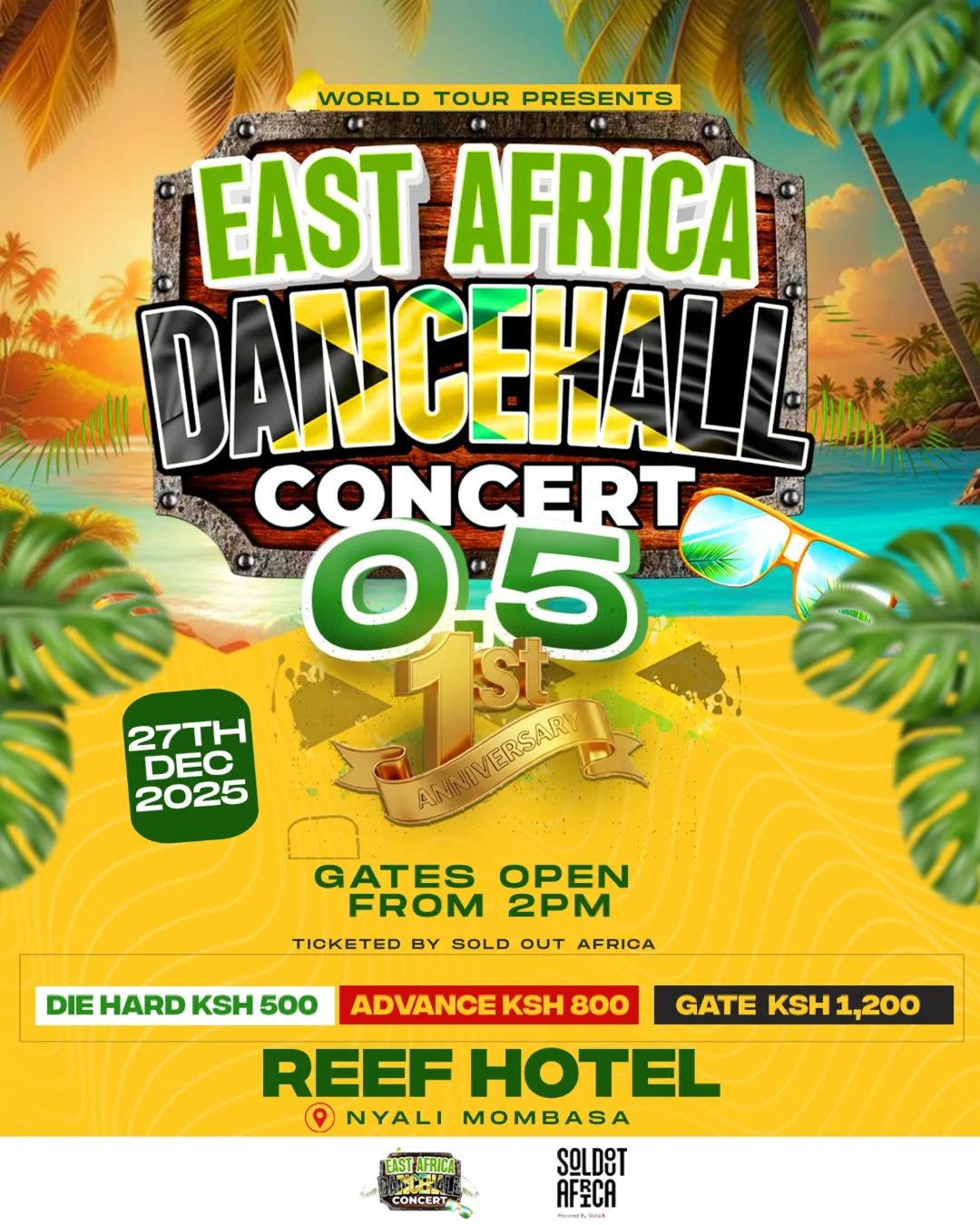 East Africa Dancehall Concert SSN5 — 1st Anniversary Edition!