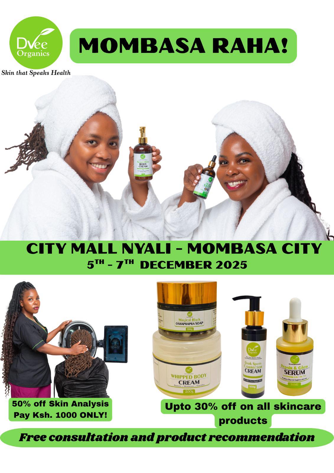Mombasa glow up event