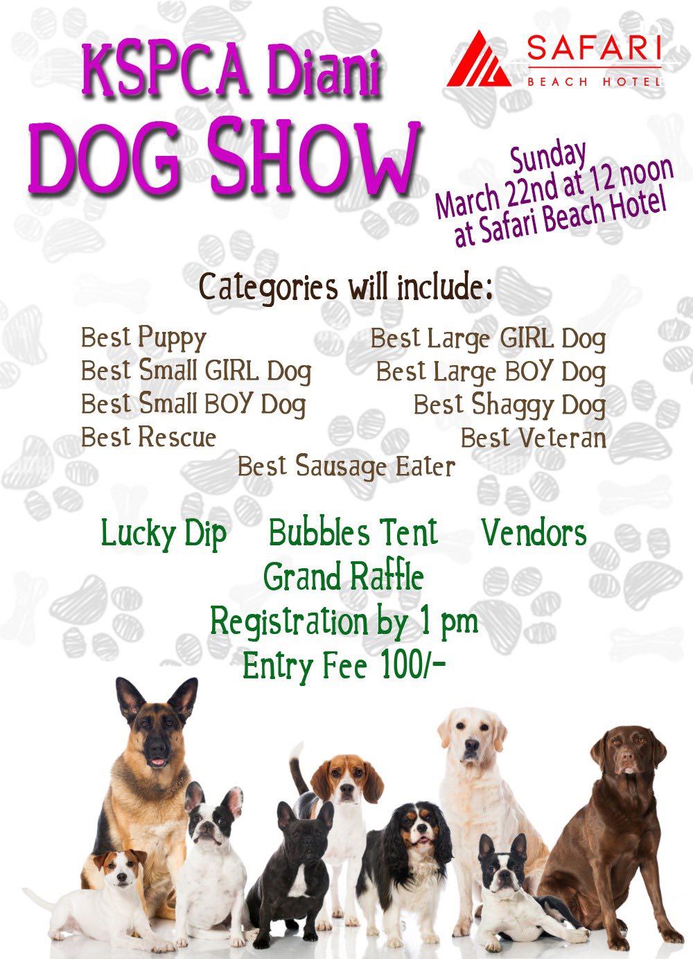 KSPCA DIANI DOG SHOW 2026