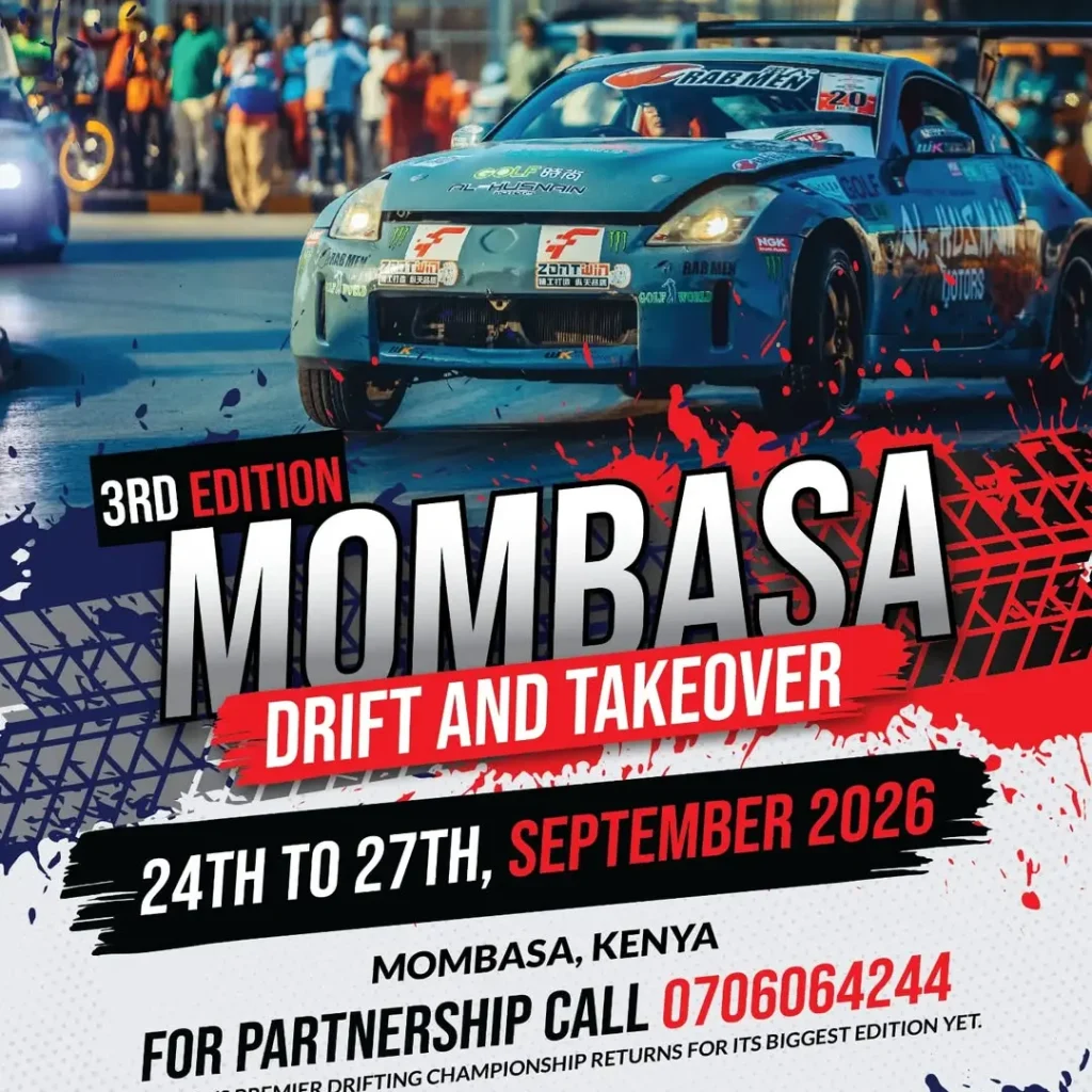 Crabmen EA Mombasa Drift & Takeover – 3rd Edition