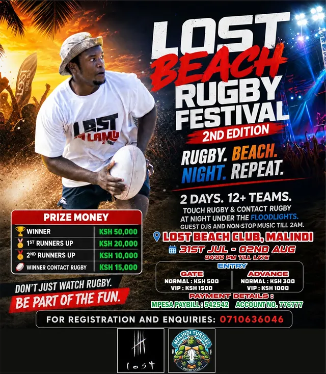 Lost Beach Rugby Festival
