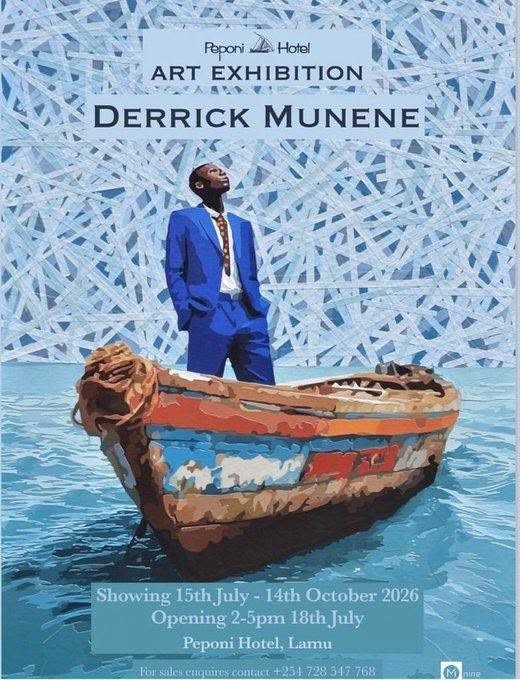 Derrick Munene -- Quest at Peponi Hotel