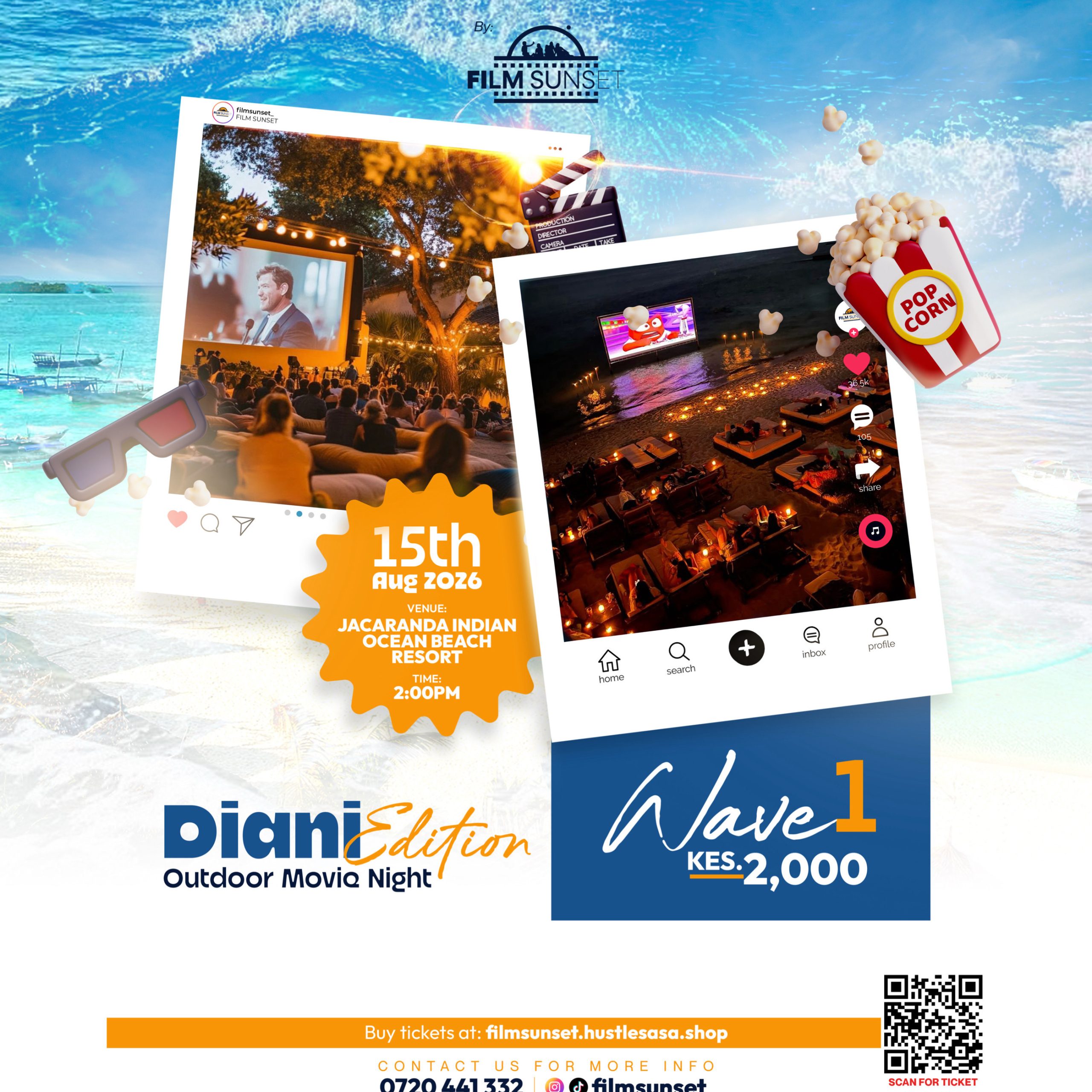 Diani Outdoor Movie Night