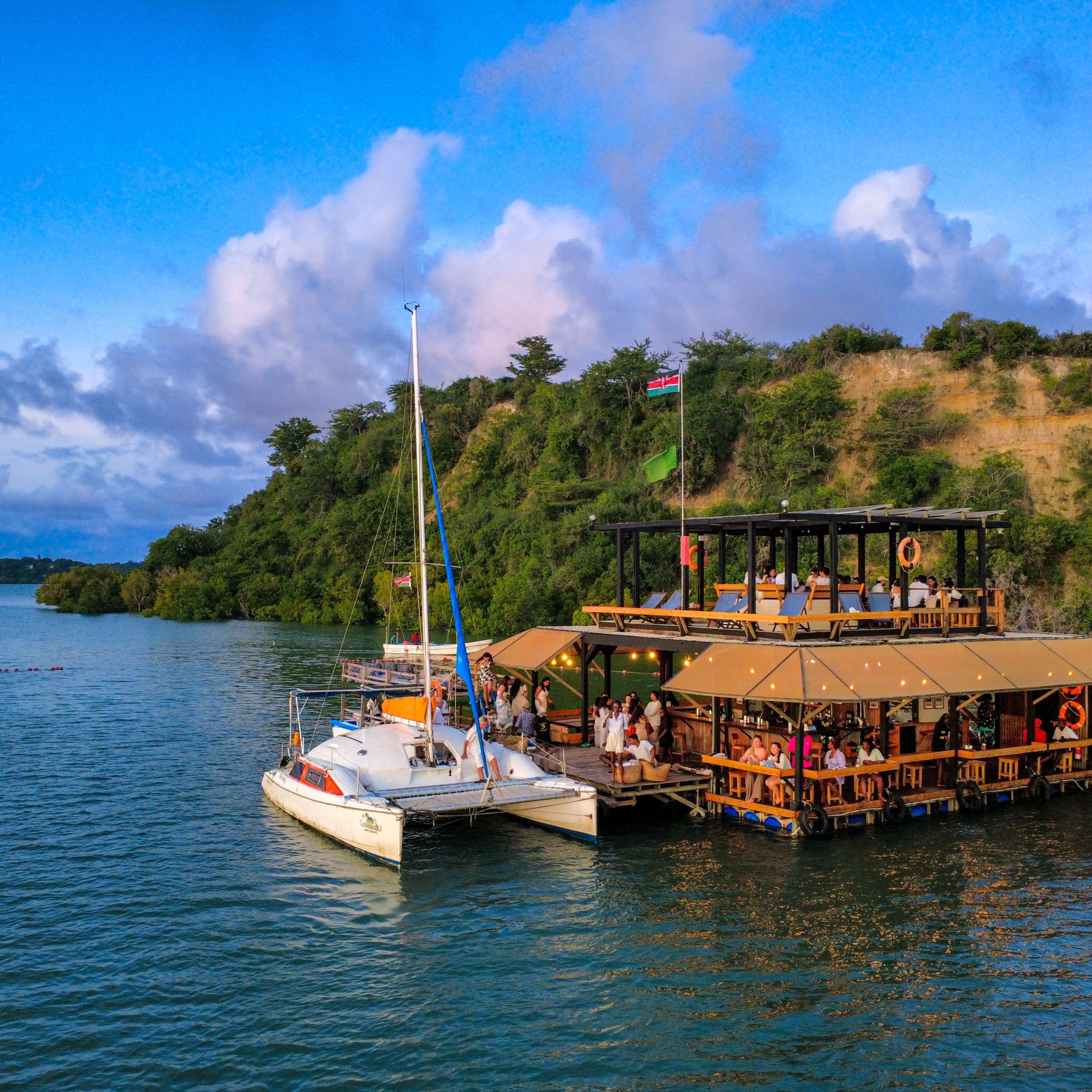 Sailing Cassandraville on Kilifi Creek