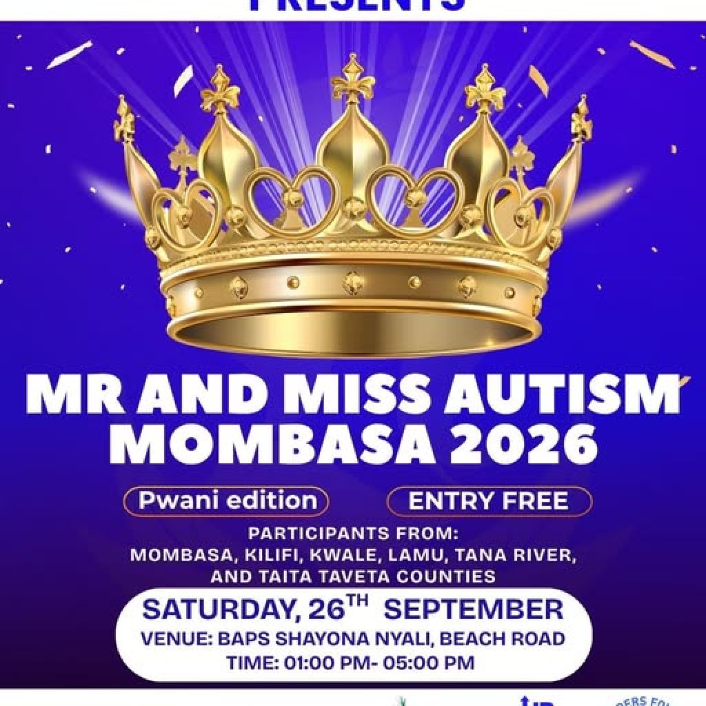 Mr & Miss Autism Mombasa 2026.