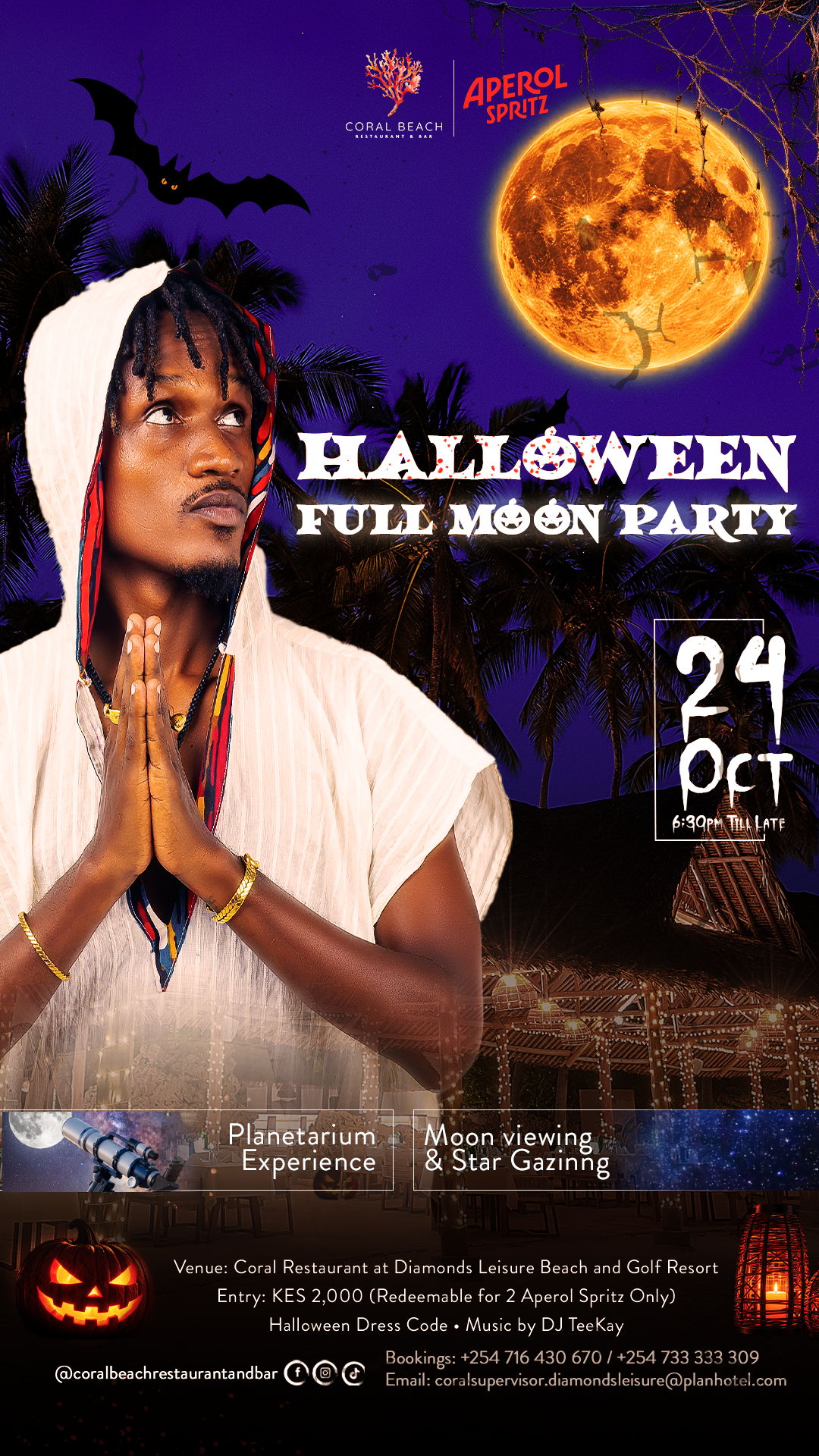 Halloween Full Moon Party